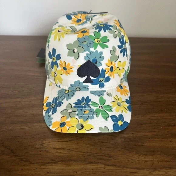 KATE SPADE FLORAL HAT♠️ Kate Spade New York floral Baseball Cap Hat | Mercari main image 3